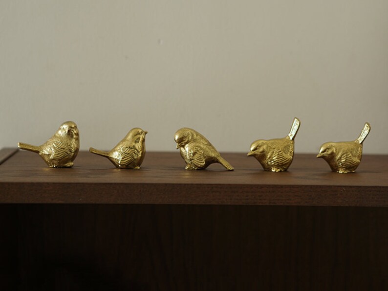 Solid Brass Figurines Brass Casting Figurines Brass Etsy