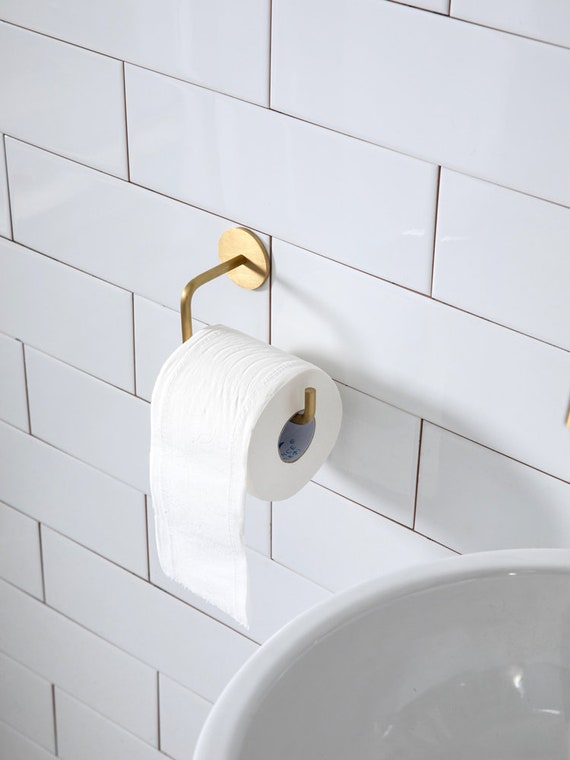 Modern Brass Tissue Holder/ Brass Towel Hanger/ Nordic Etsy
