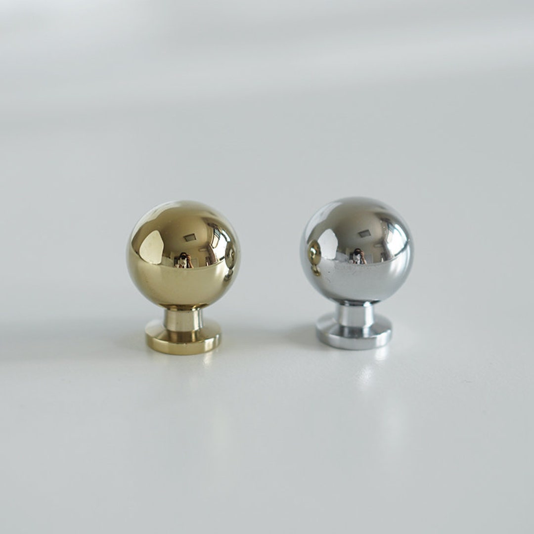 Polished Chrome Knobs and Pulls chrome Knob Polished Etsy