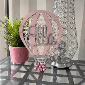 Hot Air Balloon wall decor