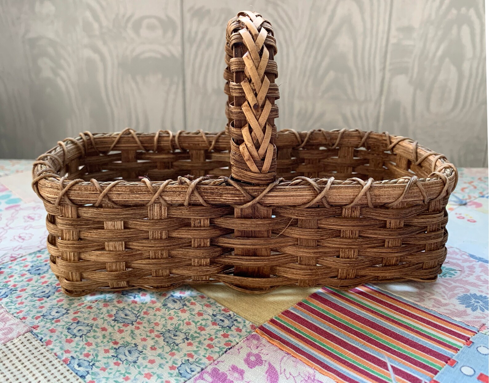 Handmade Mini Country Market Basket Primitive Country Accent Etsy UK