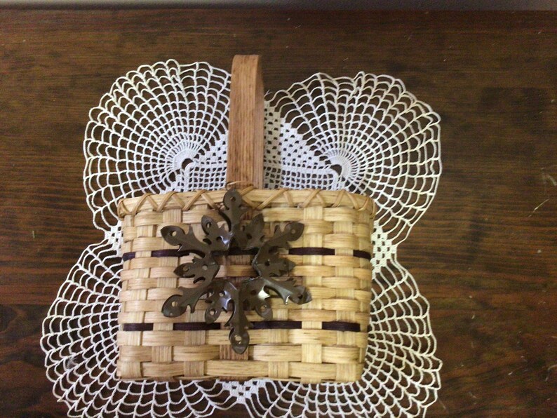Handmade Snowflake Basket Made in Vermont Etsy