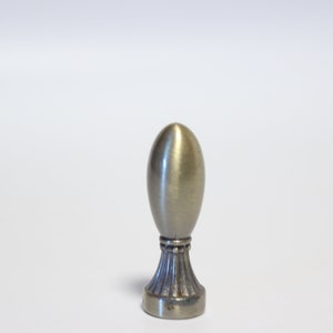 Coolest Da Bomb Brass Lamp Finial - Small Threads - 2&quot; Tall Solid Brass Lamp Finial #768