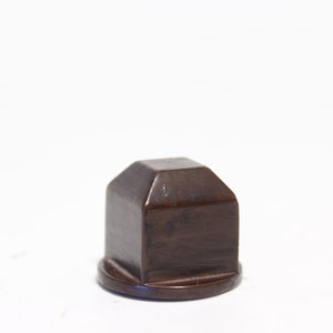 Ceramic Newel Cap Lamp Finial - Small Threads - .8&quot; Tall in A+ Condition Lamp Finial #1389