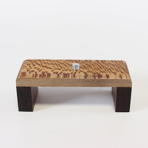 Quarter Sawn Sycamore Finial Display Stand no. 5 of 9. Made from reclaimed 1950&#39;s timbers #1559