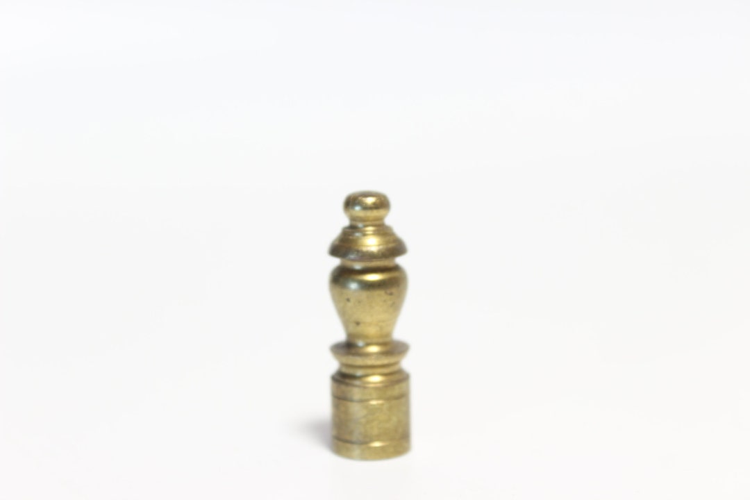 Solid Brass Little Lighthouse Lamp Finial LARGE 3/8 Etsy
