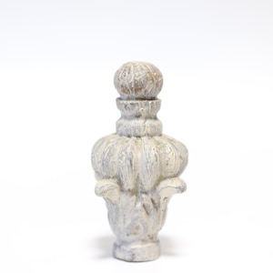Craggy Volcanic Ceramic Lamp Finial - Small Threads - 2.8&quot; Tall in A+ Condition Ceramic Lamp Finial #1495
