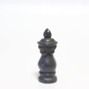 Royal Grey Ornate Lamp Finial - Small Threads - 1.8&quot; Tall in A+ Condition #853