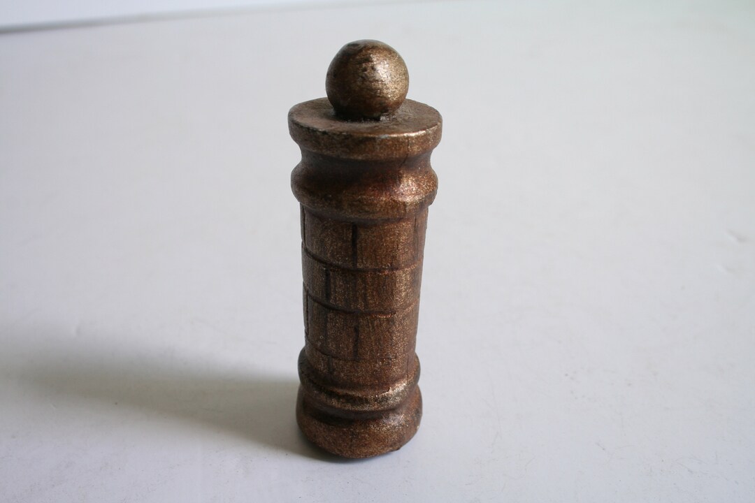 Stone Lighthouse Lamp Finial Small Threads Cool 3 Tall Ceramic Lamp