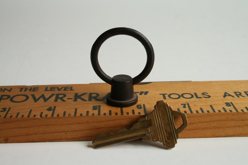 1 7 Tall Dark Brown Solid Hoop Lamp Finial Near Black Small Threads Hoop Is One Piece Lamp Finial 6 Home Living Finials Fontane Physio De