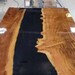 Exclusive Black Epoxy Countertop Dining Table Handmade Luxury Furniture ...