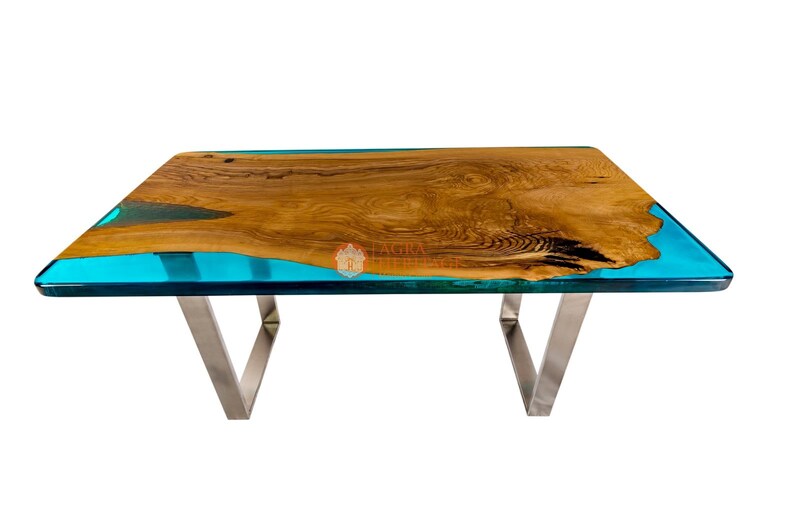 Epoxy Table Dining Sofa Center Table Top Epoxy Acacia Etsy