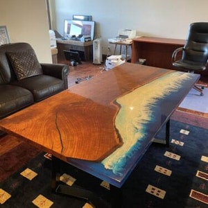 Epoxy Table, dining, sofa, center table top Epoxy Acacia Wooden Table ,Custom Order, Epoxy Resin River Table, Natural Wood BAR TABLE