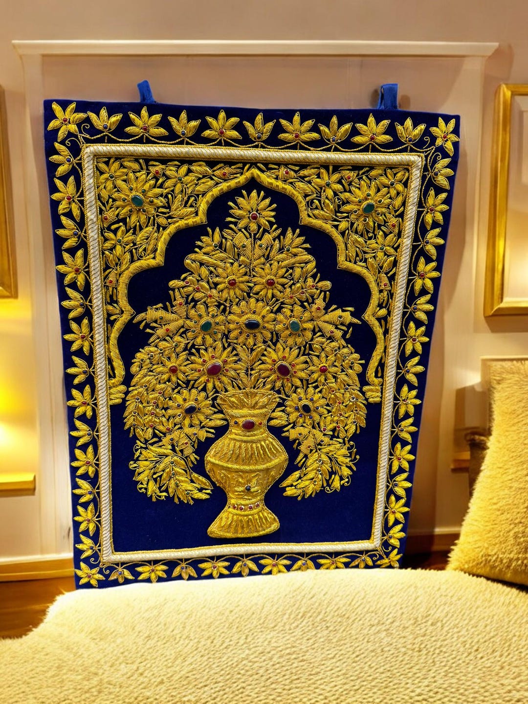 Zardozi Art Wall Hanging: 24