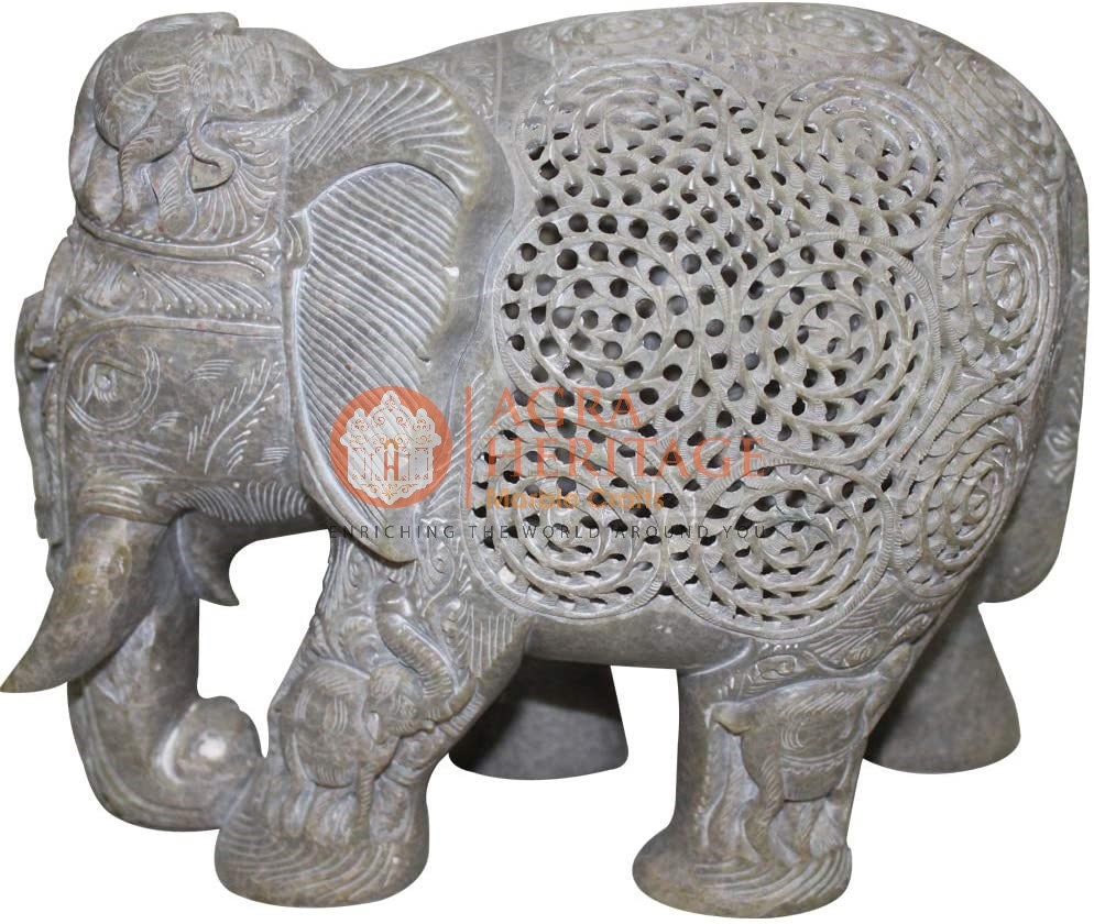 象の石彫刻 大理石 石の大理石と花崗岩の象の彫刻、庭の象の像、販売中の彫刻 - 中国 石象