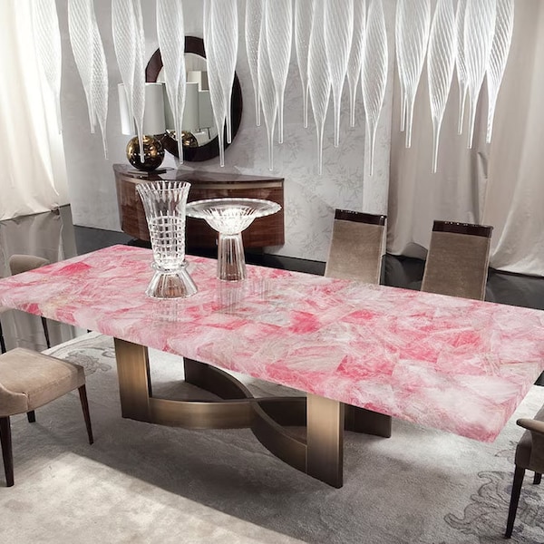Quartz Dining Table Etsy