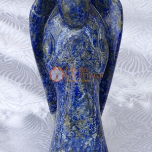 Lapis Lazuli Angel Statue Home Decor Show Piece Hand Curved Art Best Housewarming Gift Decorative