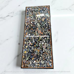 Luxury Marble Dining Table Semi Precious Floral Marquetry Art Handmade Furniture Housewarming Decor