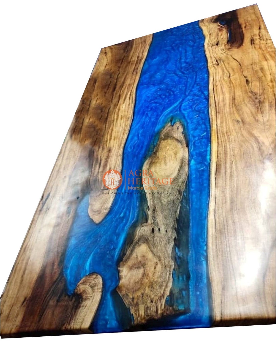 Epoxy Table Top, We Make Custom Acacia Wood Epoxy Table Top, Resin Top