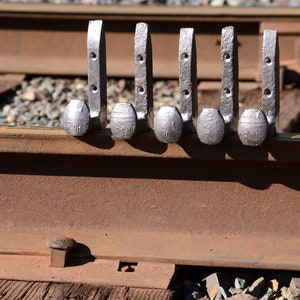 Railroad spike hook