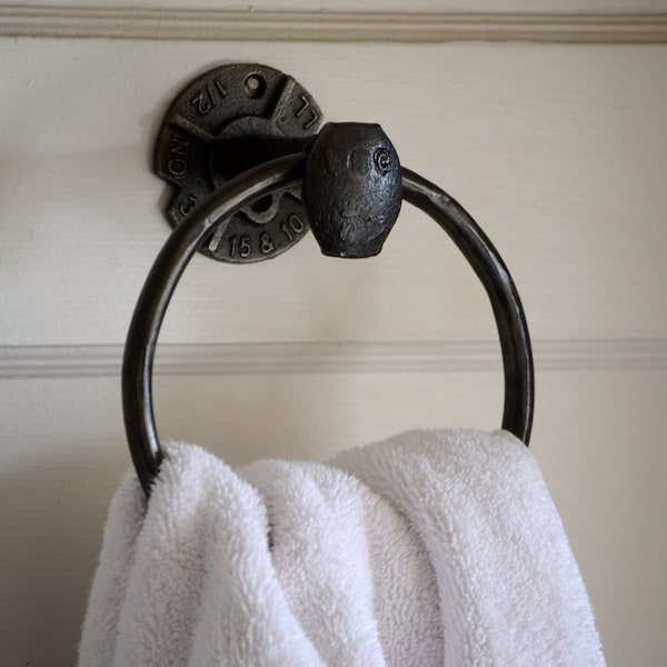 Towel Ring Etsy