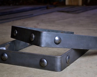 Custom made metal straps