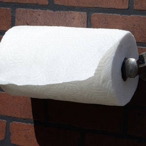 Porta-toalha de papel rústico