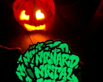 Glow in the dark sticker