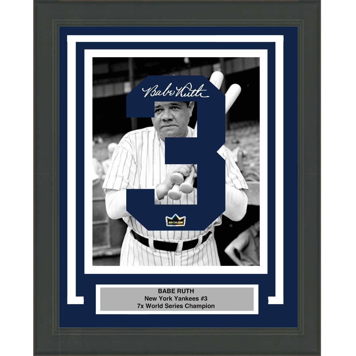 Facsimile Autographed Don Mattingly New York Pinstripe Reprint Laser Auto  Baseball Jersey Size Men's XL - Hall of Fame Sports Memorabilia