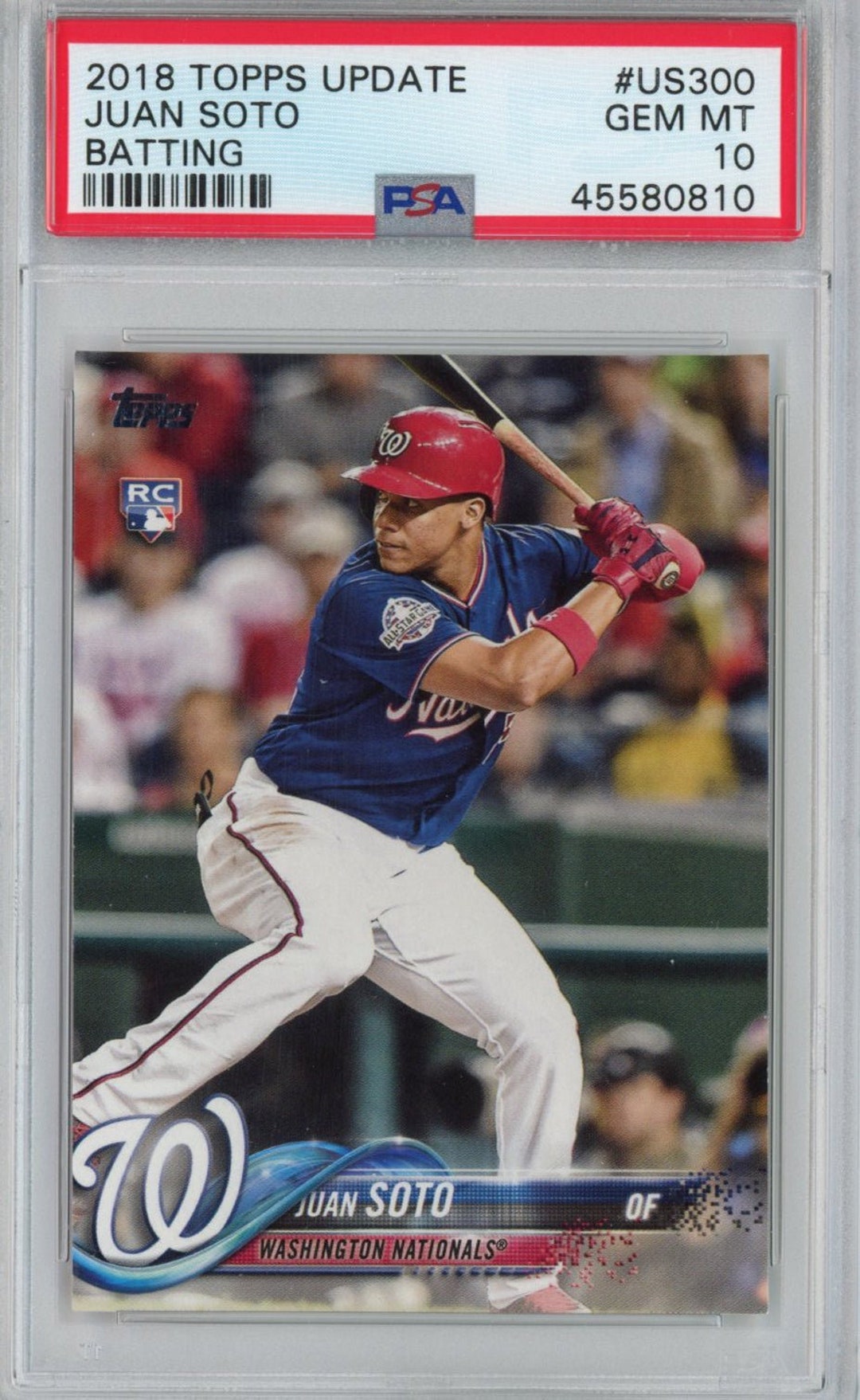 TOPPS MLB Juan Soto Auto ジャージー 直筆サインカード-