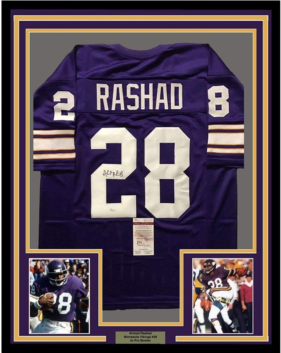 Vikings Ahmad Rashad jersey