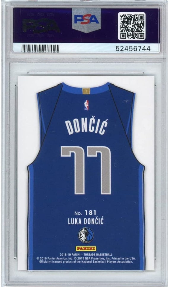 Graded 2018-19 Panini Threads Luka Doncic 181 Rookie RC - Etsy Canada