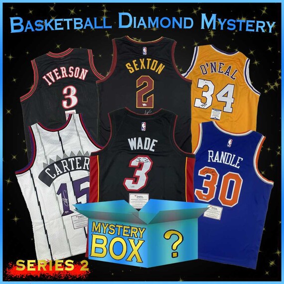 Autographed Basketball Jersey Mystery Box DIAMOND Series 2 - Etsy Denmark