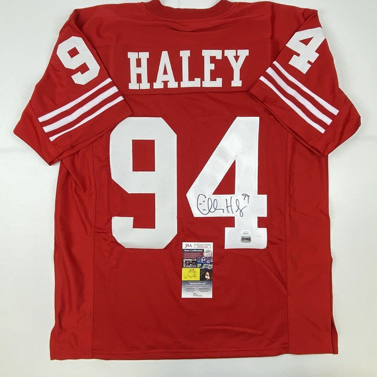 Charles Haley Autographed Memorabilia  Signed Photo, Jersey, Collectibles  & Merchandise