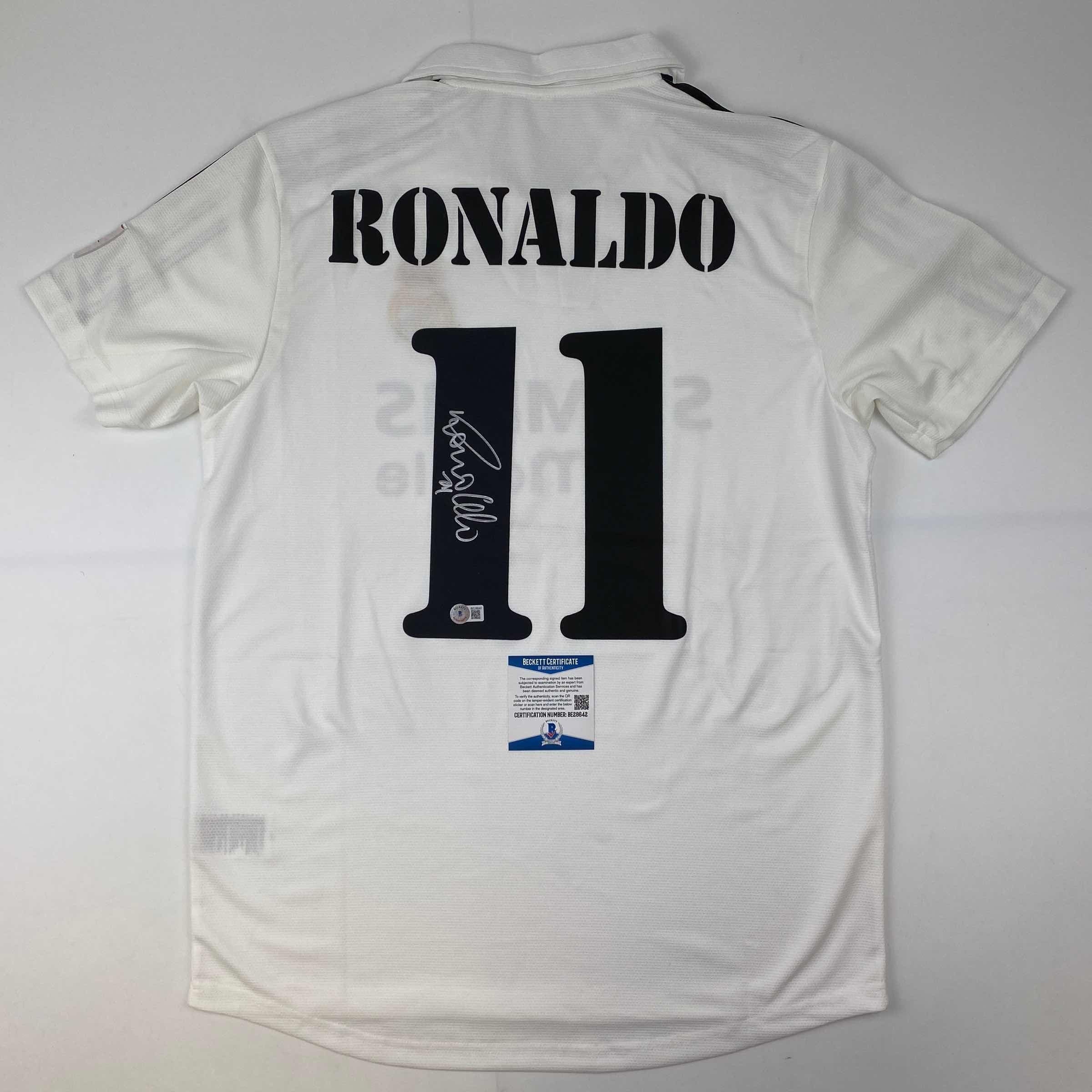 Ronaldo Signed Jersey Etsy