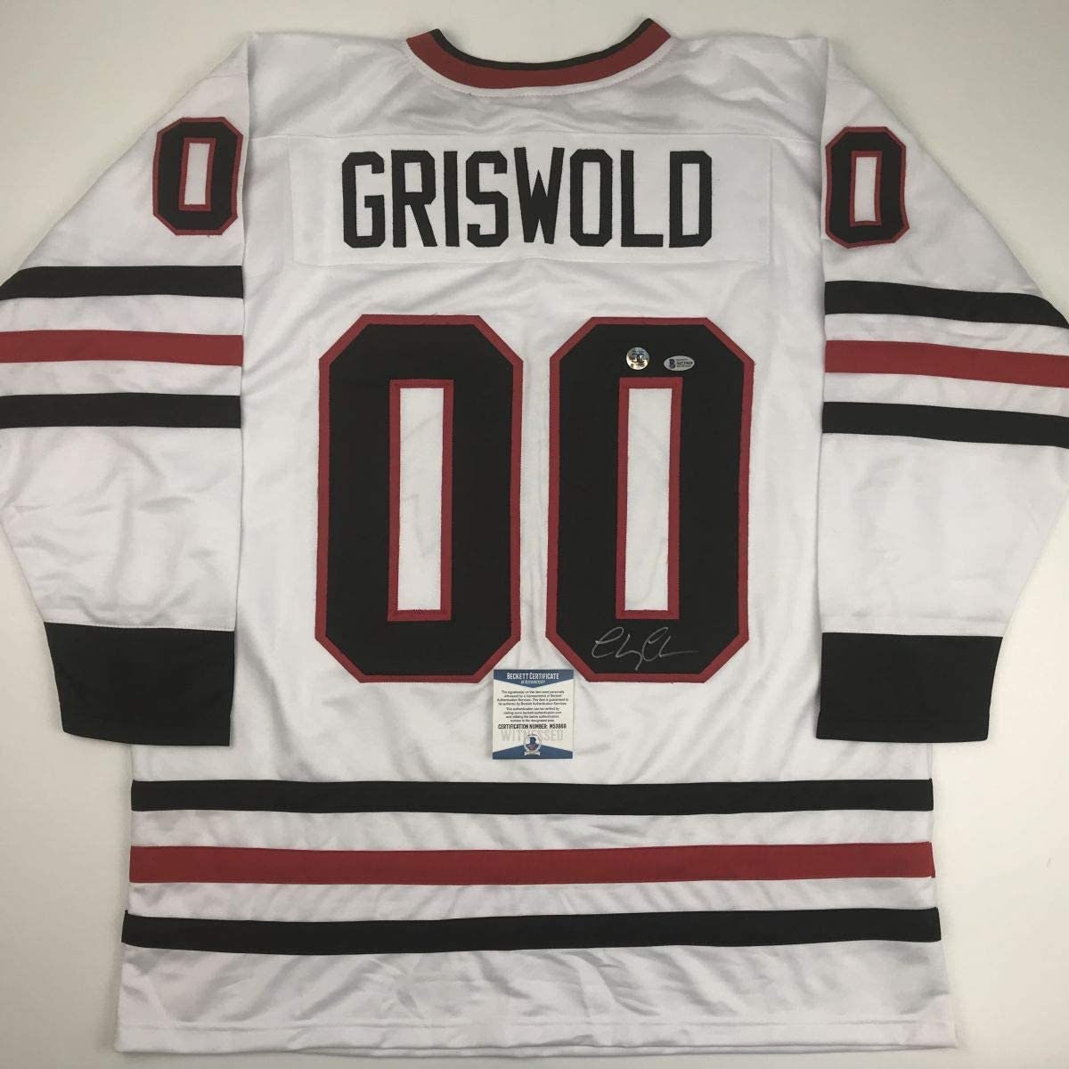 Clark Griswold Hockey Jersey Embroidered Christmas Vacation 00 Movie Chicago