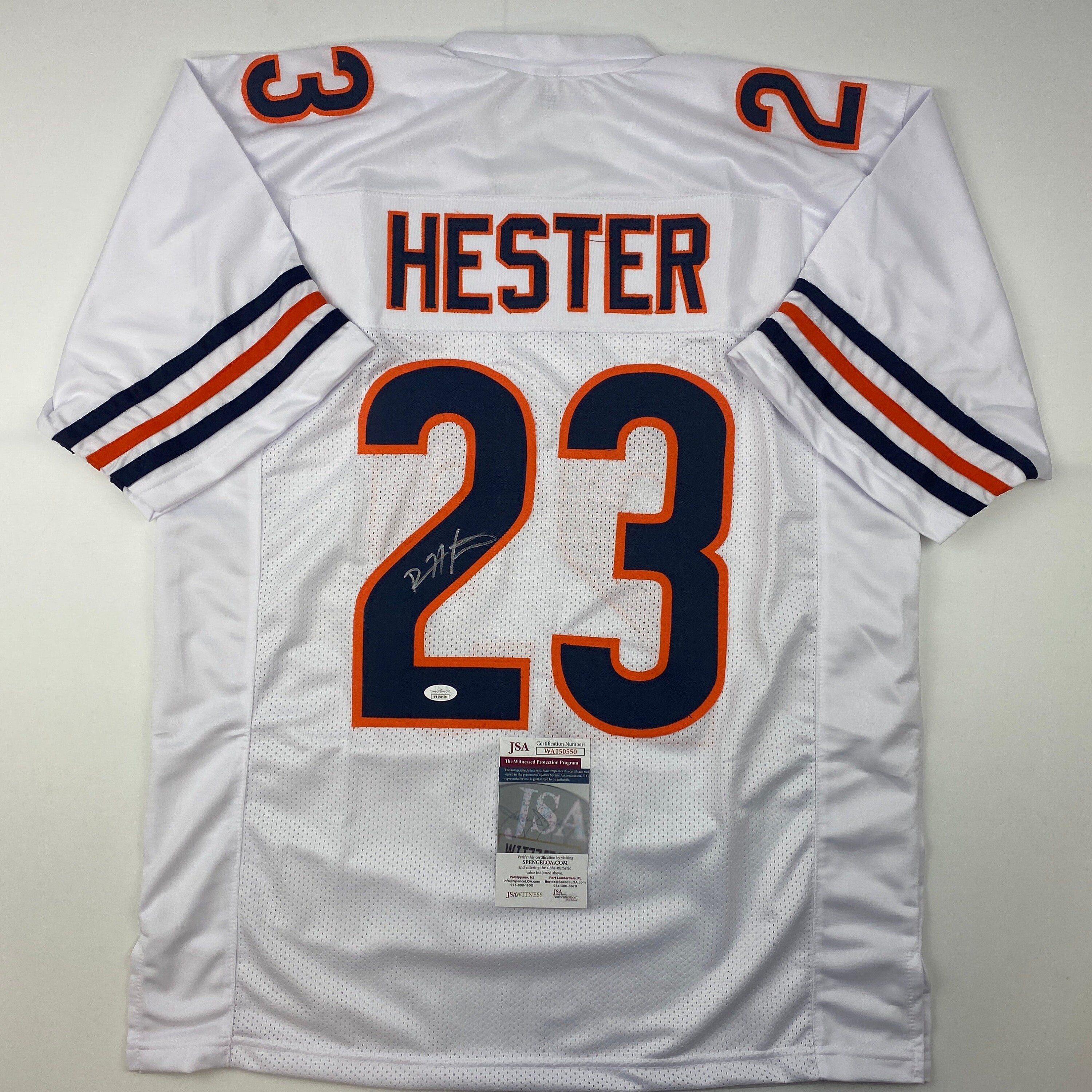 devin hester authentic jersey