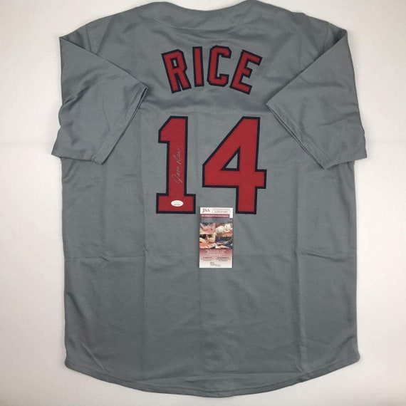 THROWBACK Boston Red Sox Vintage Jersey Jim Rice New
