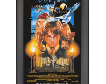 Details about   harry potter logo2 canvas wall art Wood Framed Ready to Hang XXL 