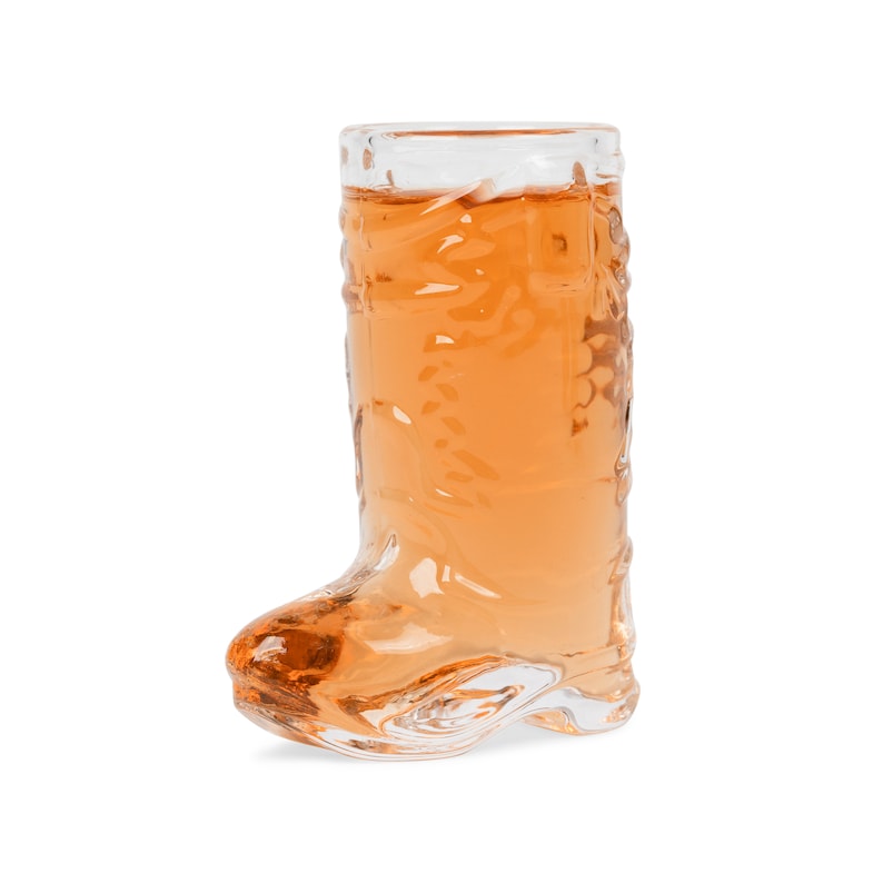 Personalized Cowboy Boot Shot Glass Set, Real Glass Cowgirl Bachelorette Party Gifts, Western Themed Party Decorations, Cowboy Theme Party No thanks