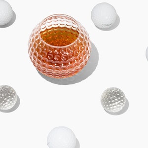 Golf Ball Whiskey Chillers and Whiskey Glass Glass Whiskey Stones for Chilling Vodka, Whiskey, Scotch, and Wine image 8