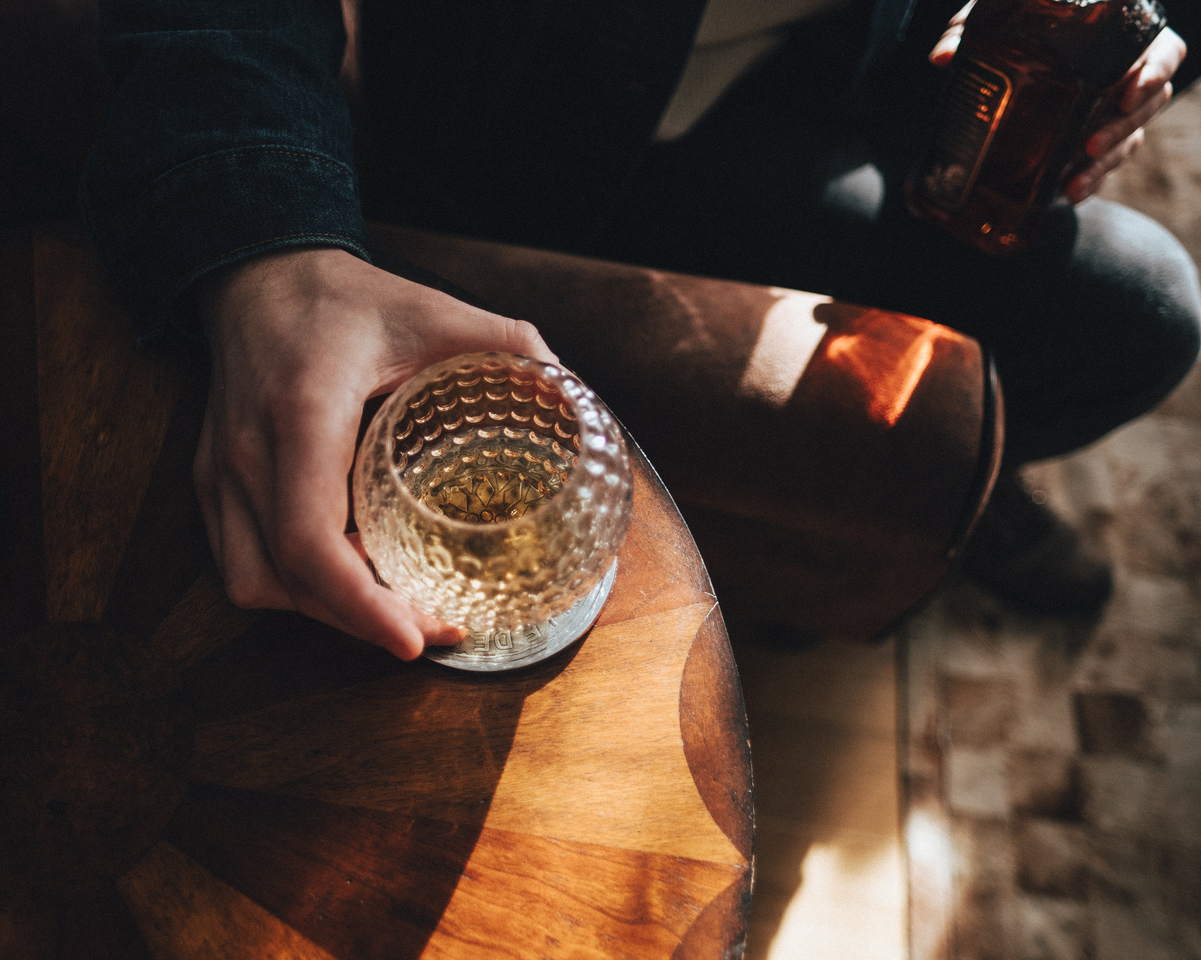 Golf Ball Whiskey Glass, Rock Glass, Bourbon Glass, Groomsmen Gift or Golf Gift | Whiskey Glasses | Golf Gifts for men