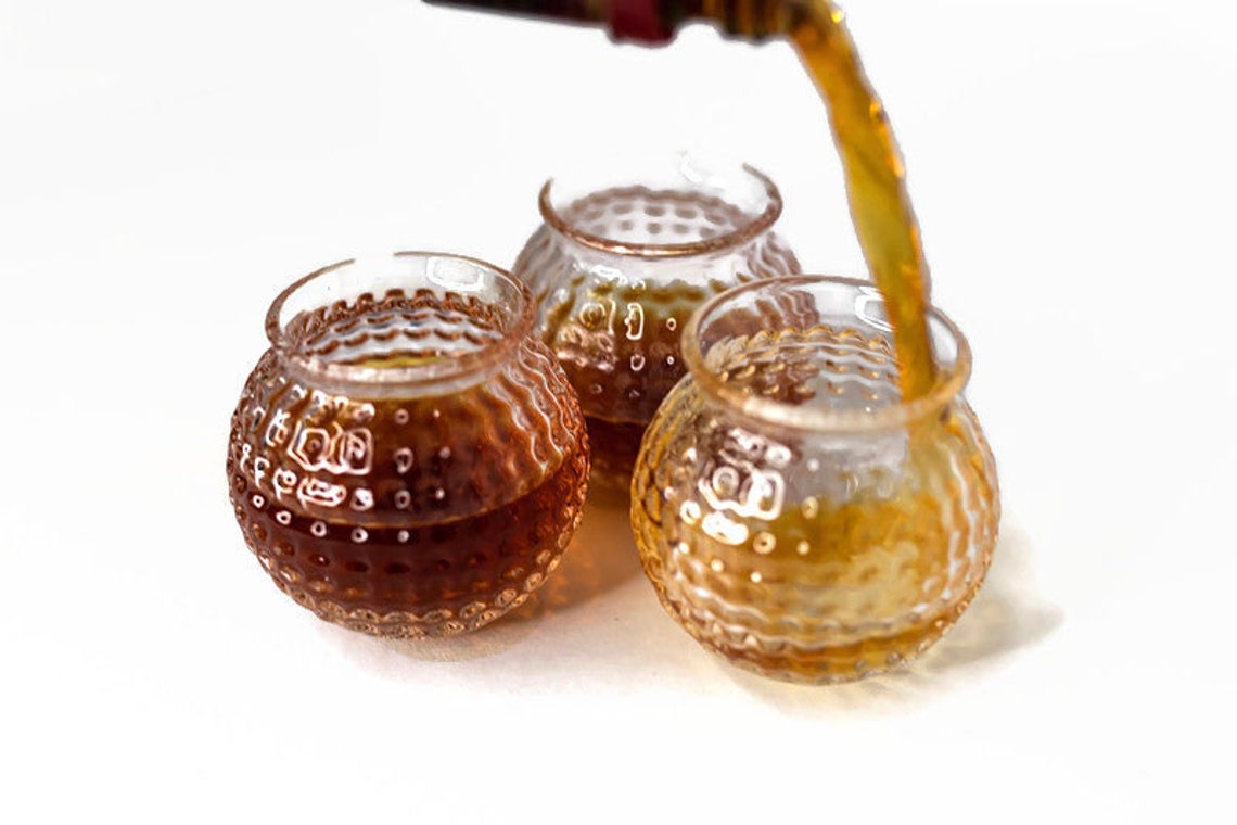 Golf Ball Shot Glasses Etsy