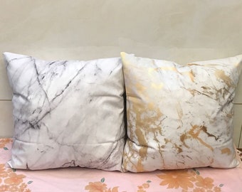 Marble throw pillow | Etsy Fashion beautiful marble Pillow Case
