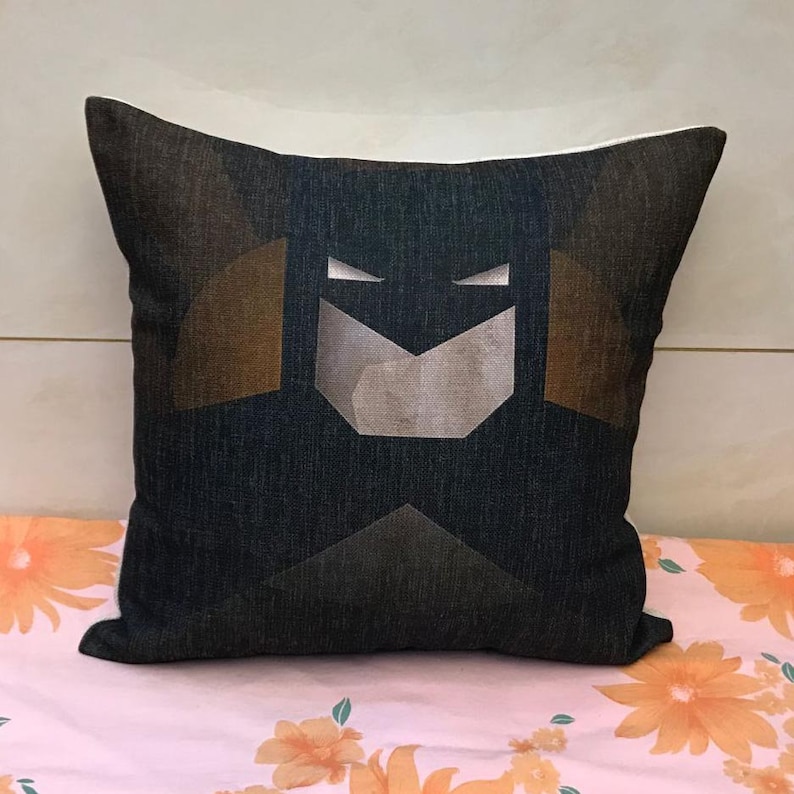 cartoon creative spiderman Wonder woman Captain America batman throw pillow case pillowcase cushion cover Superman pillow cover
