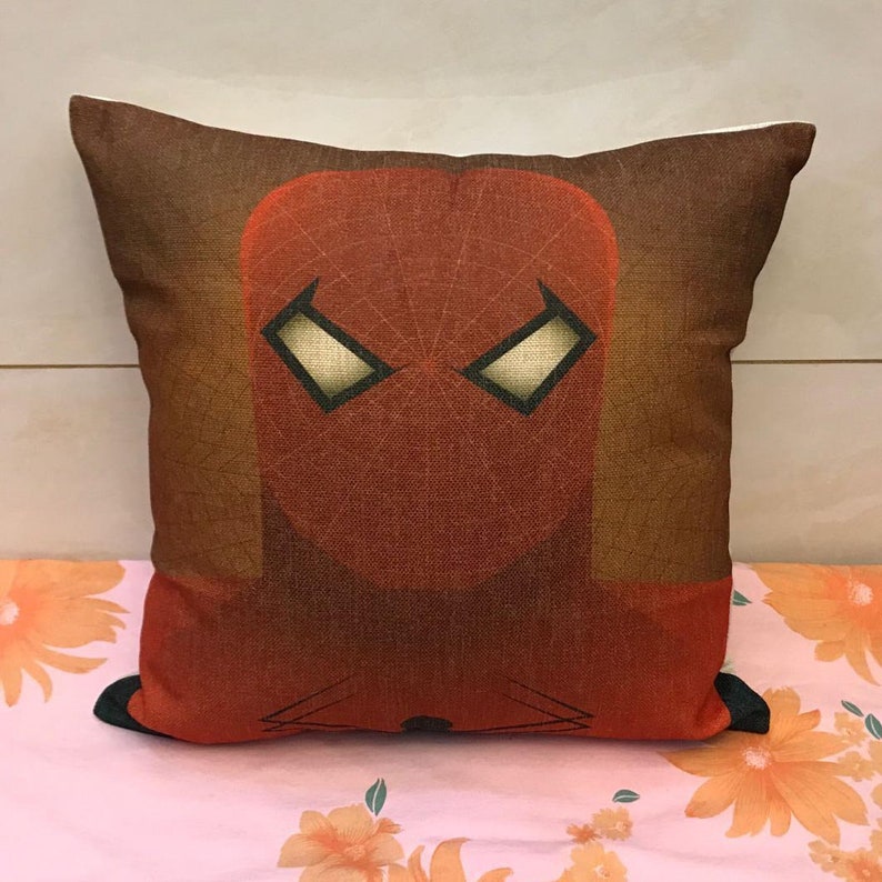 cartoon creative spiderman Wonder woman Captain America batman throw pillow case pillowcase cushion cover Superman pillow cover