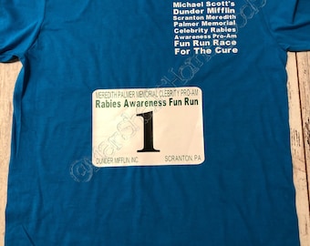 The Office Michael Scott/'s Fun Run Race For The Cure Adult T Shirt