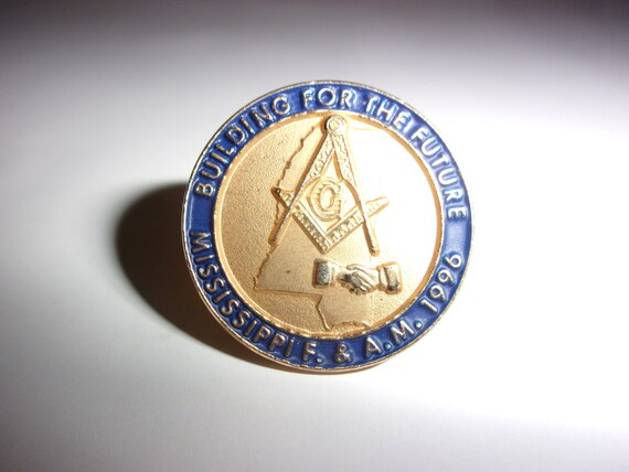 Masonic Grand Lodge Officer Square & Compasses Lapel Pin Mason Freemason Masonic Grand Lodge Officer Square & Compasses Lapel Pin Mason Freemason