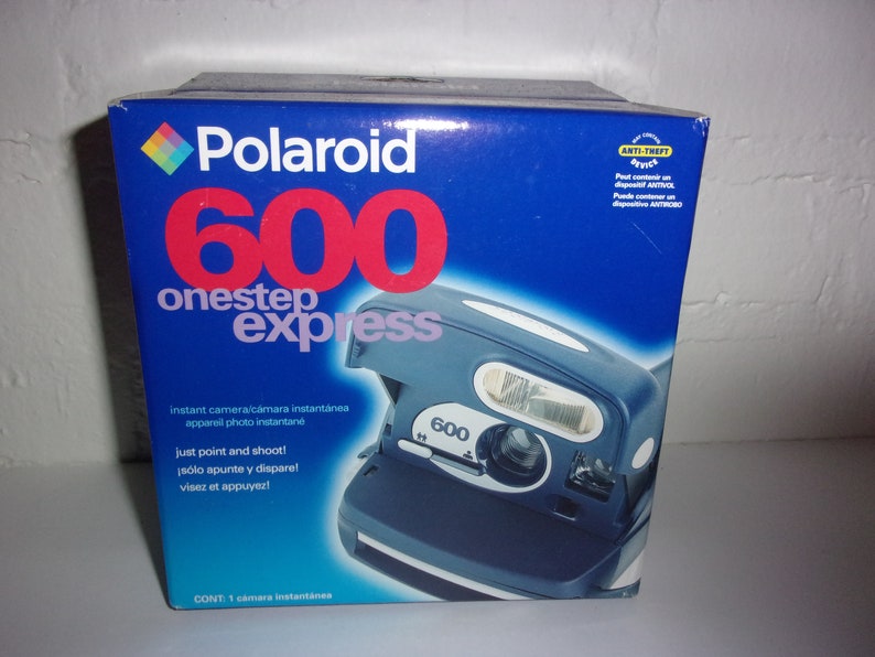 New Old Stock Vintage Polaroid 600 Onestep One Step Express Etsy
