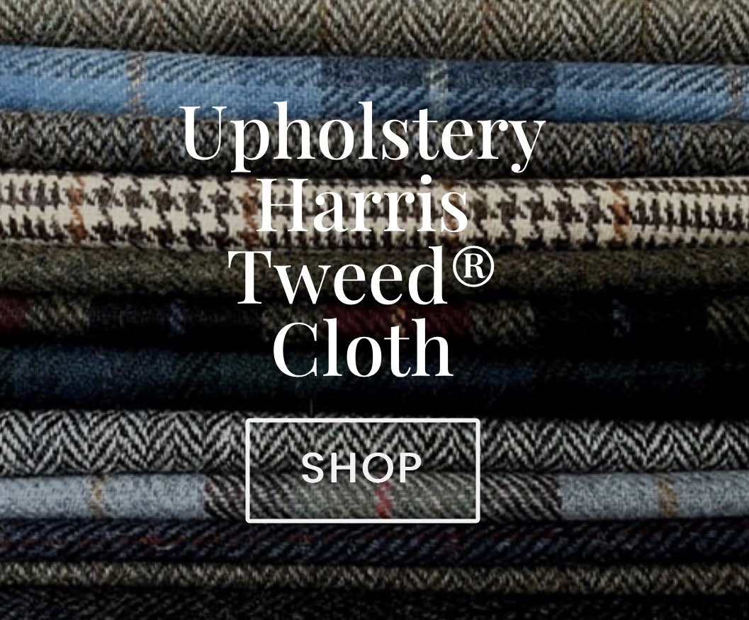Harris Tweed herringbone Fabric Upholstery Grade Multipurpose 30,000 rubs
